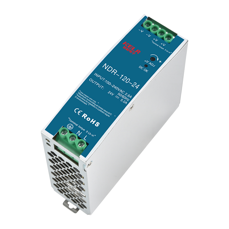 NDR-120W series industrial DIN rail type single output