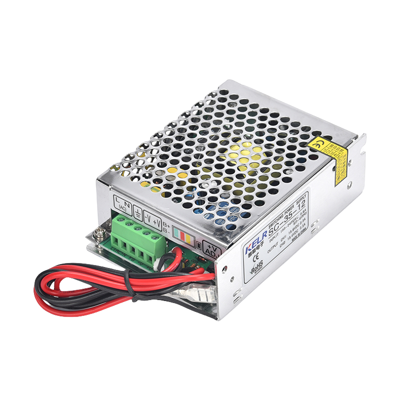 SC-35W series Single output switching power supply with battery charging function (UPS)