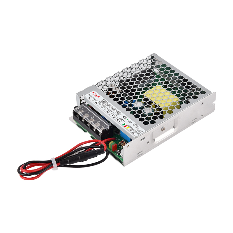 PSC-100W series Single output switching power supply with battery charging function (UPS)